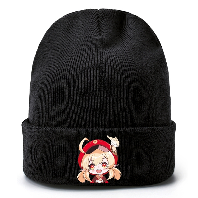 Genshin Impact   Anime knitted hat woolen hat