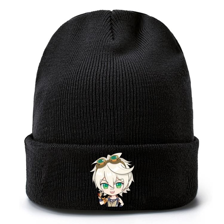 Genshin Impact   Anime knitted hat woolen hat