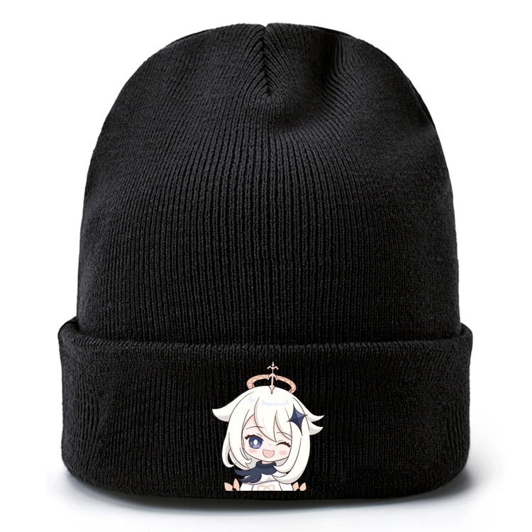 Genshin Impact   Anime knitted hat woolen hat