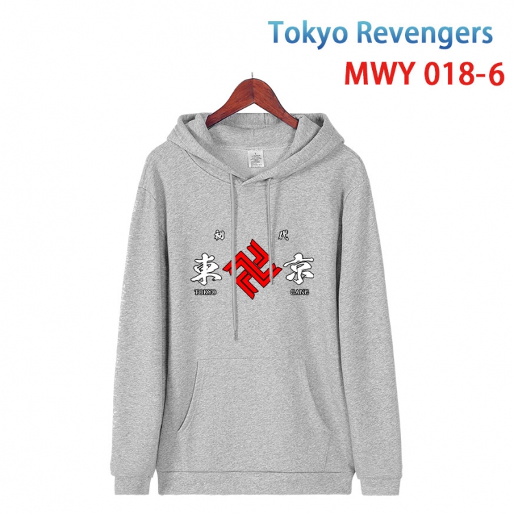 Tokyo Revengers  Pure cotton casual sweater with Hoodie  from S to 4XL MWY 018 6