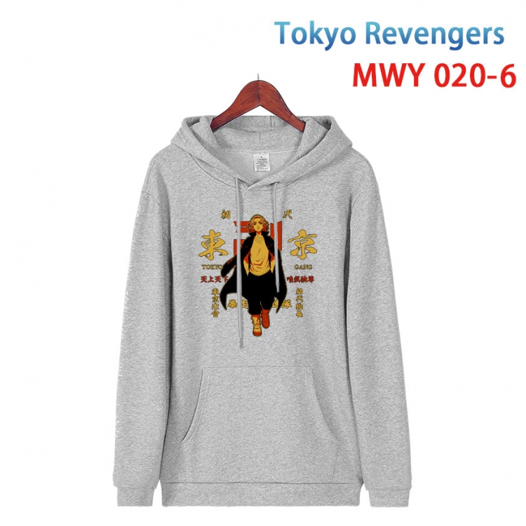 Tokyo Revengers  Pure cotton casual sweater with Hoodie  from S to 4XL  MWY 020 6