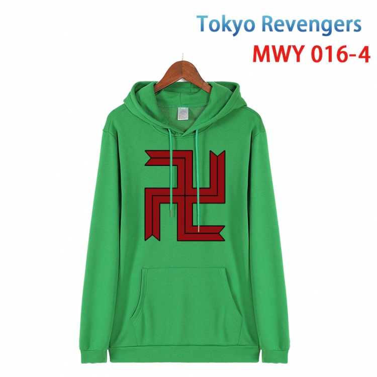 Tokyo Revengers  Pure cotton casual sweater with Hoodie  from S to 4XL MWY 016 4