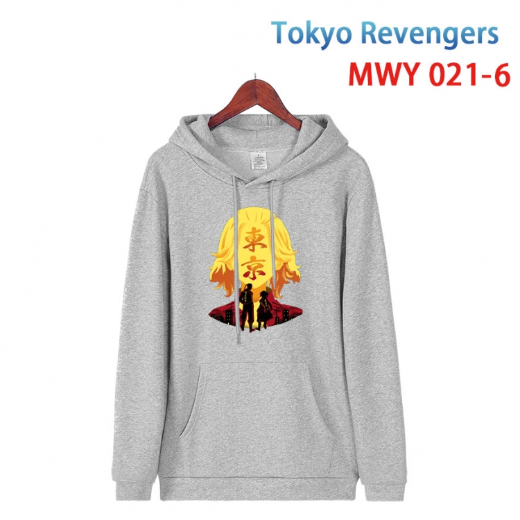 Tokyo Revengers  Pure cotton casual sweater with Hoodie  from S to 4XL MWY 021 6