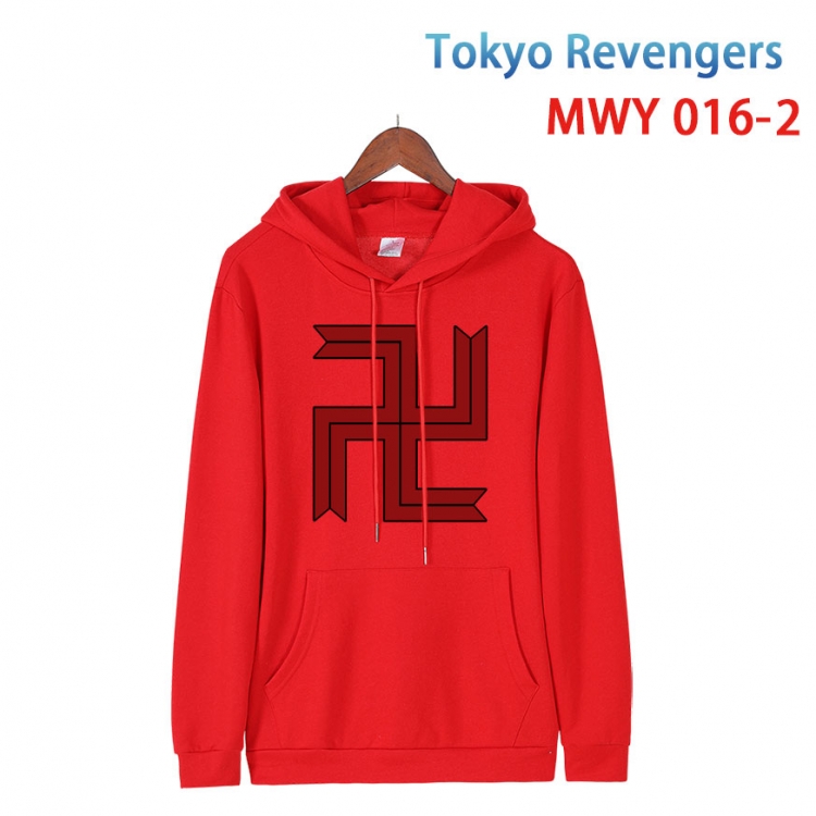 Tokyo Revengers  Pure cotton casual sweater with Hoodie  from S to 4XL  MWY 016 2