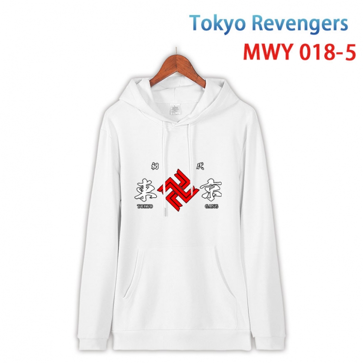 Tokyo Revengers  Pure cotton casual sweater with Hoodie  from S to 4XL  MWY 018 5