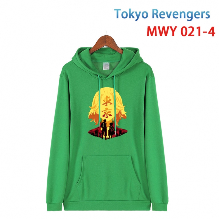 Tokyo Revengers  Pure cotton casual sweater with Hoodie  from S to 4XL  MWY 021 4