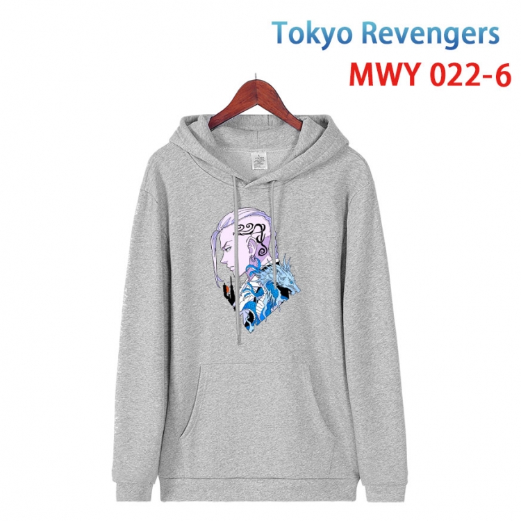 Tokyo Revengers  Pure cotton casual sweater with Hoodie  from S to 4XL MWY 022 6