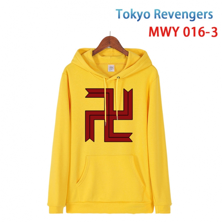 Tokyo Revengers  Pure cotton casual sweater with Hoodie  from S to 4XL MWY 016 3