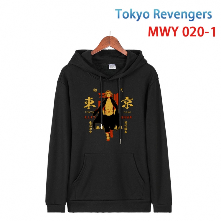 Tokyo Revengers  Pure cotton casual sweater with Hoodie  from S to 4XL MWY 020 1