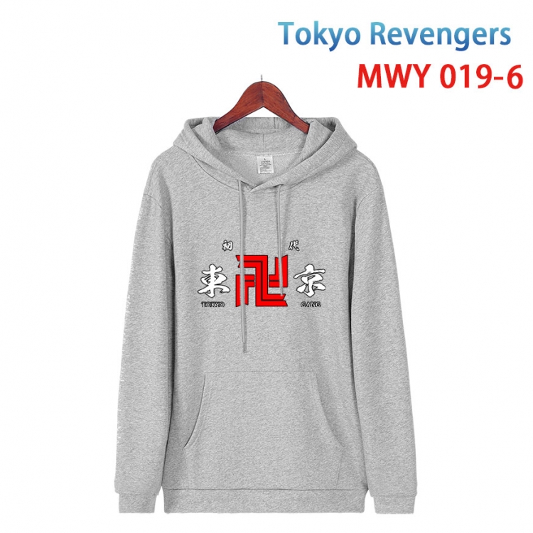 Tokyo Revengers  Pure cotton casual sweater with Hoodie  from S to 4XL MWY 019 6