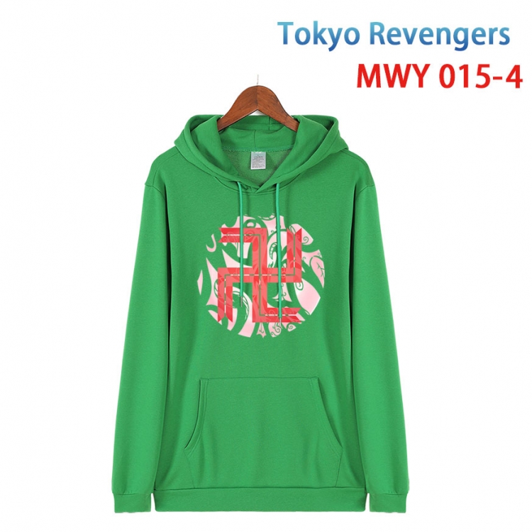 Tokyo Revengers  Pure cotton casual sweater with Hoodie from S to 4XL  MWY 015 4