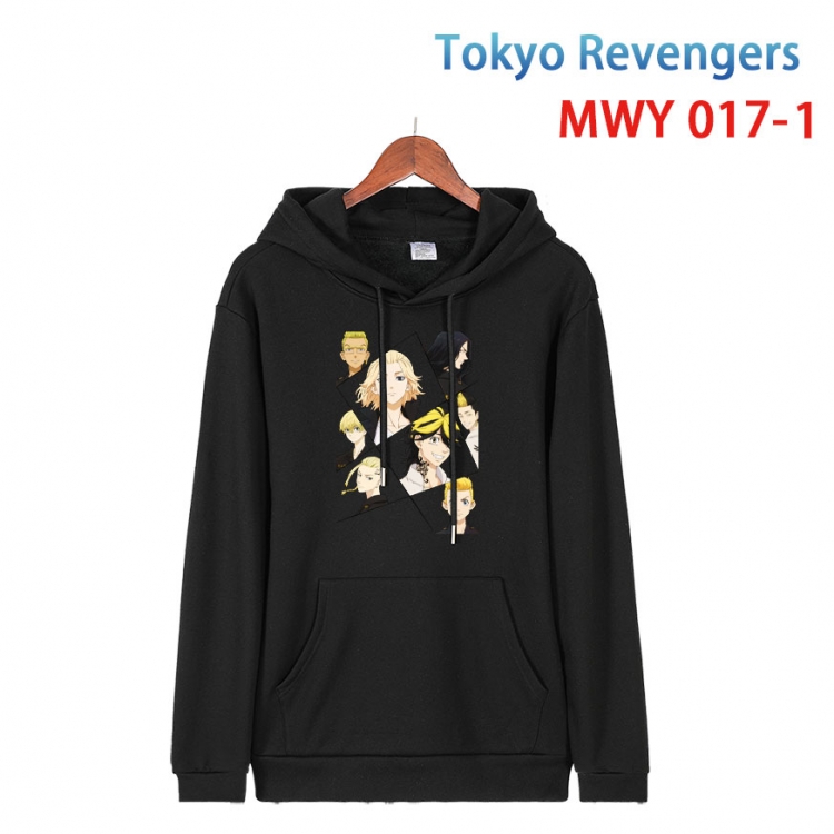 Tokyo Revengers  Pure cotton casual sweater with Hoodie  from S to 4XL MWY 017 1