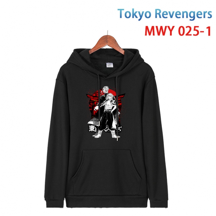 Tokyo Revengers  Pure cotton casual sweater with Hoodie  from S to 4XL MWY 025 1