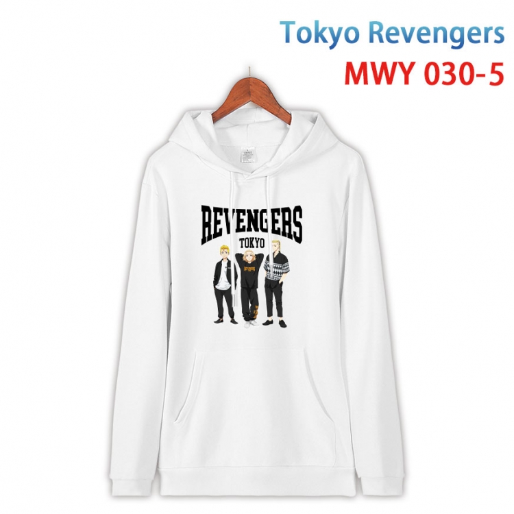 Tokyo Revengers  Pure cotton casual sweater with Hoodie  from S to 4XL  MWY 030 5