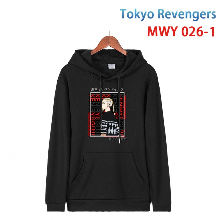 Tokyo Revengers  Pure cotton casual sweater with Hoodie  from S to 4XL   MWY 026 1