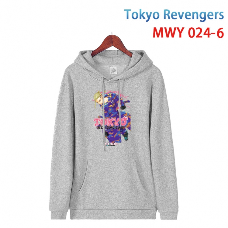 Tokyo Revengers  Pure cotton casual sweater with Hoodie  from S to 4XL MWY 024 6