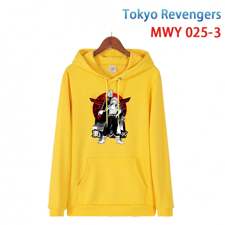 Tokyo Revengers  Pure cotton casual sweater with Hoodie  from S to 4XL  MWY 025 3