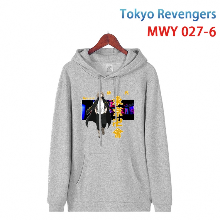 Tokyo Revengers  Pure cotton casual sweater with Hoodie from S to 4XL  MWY 027 6