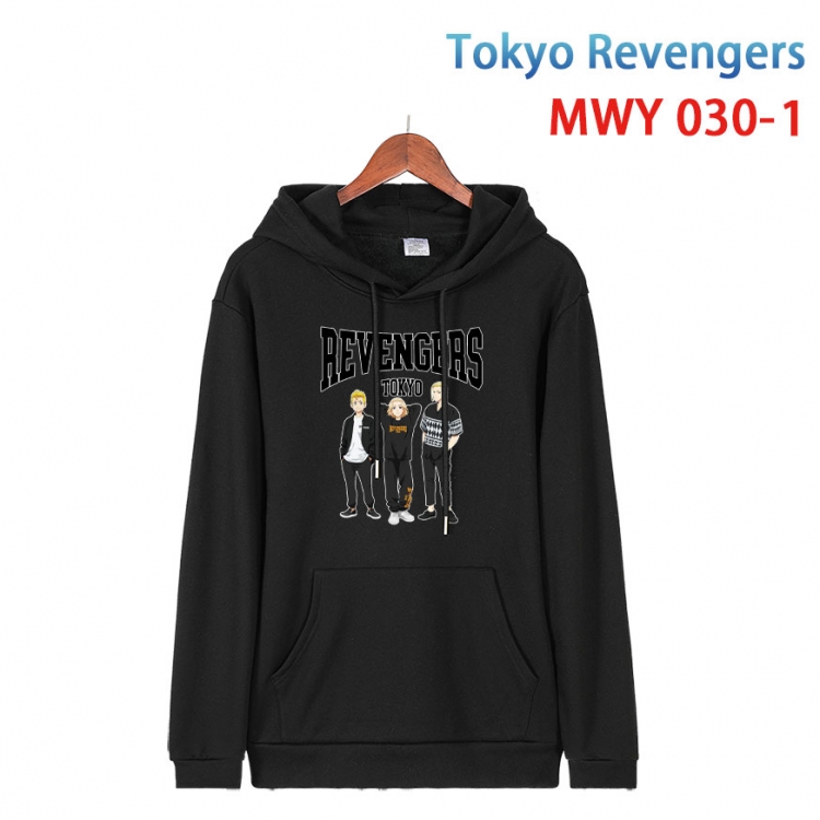 Tokyo Revengers  Pure cotton casual sweater with Hoodie from S to 4XL  MWY 030 1