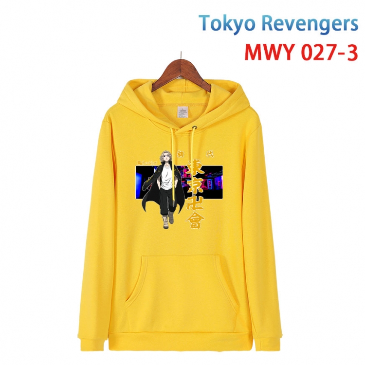 Tokyo Revengers  Pure cotton casual sweater with Hoodie  from S to 4XL   MWY 027 3