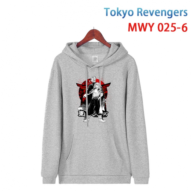 Tokyo Revengers  Pure cotton casual sweater with Hoodie from S to 4XL  MWY 025 6