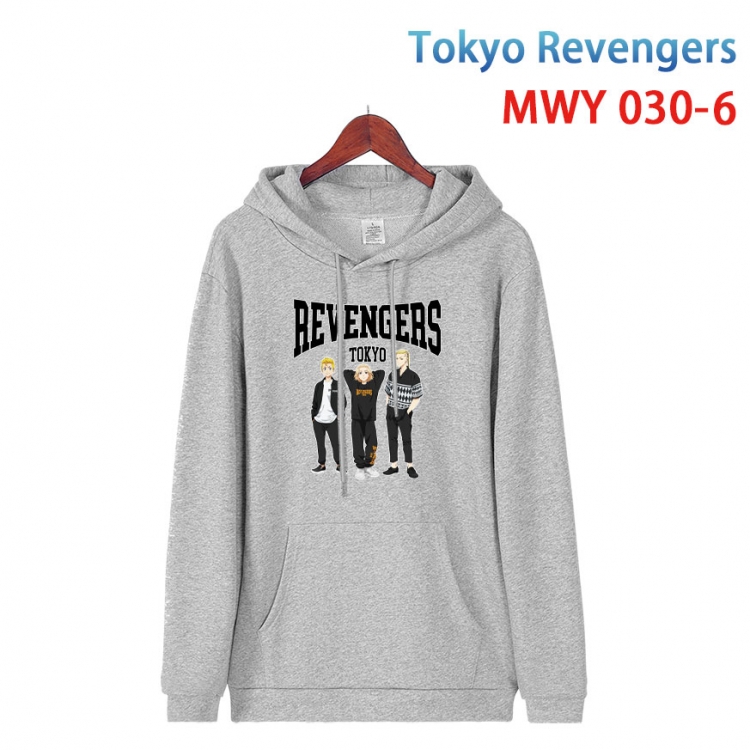 Tokyo Revengers  Pure cotton casual sweater with Hoodie from S to 4XL  MWY 030 6