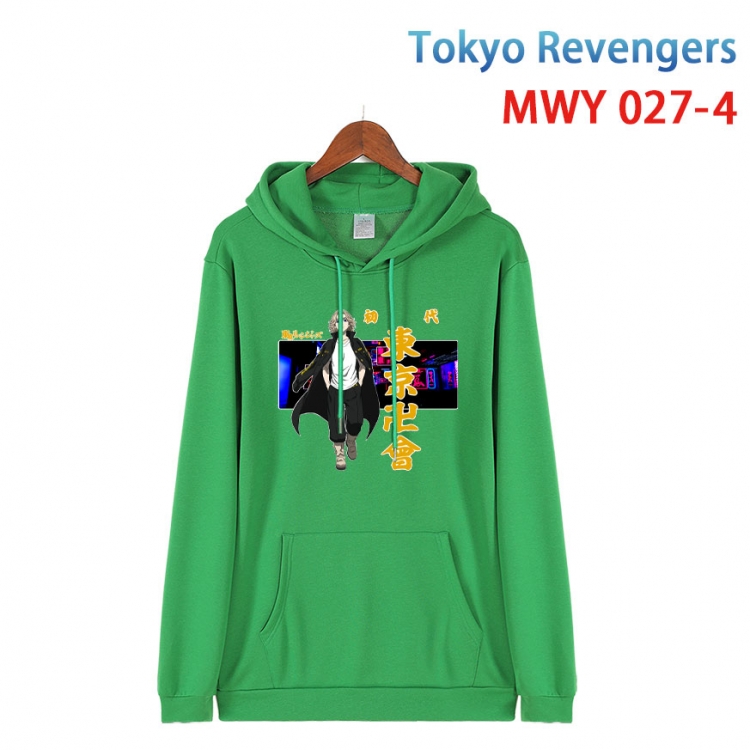 Tokyo Revengers  Pure cotton casual sweater with Hoodie  from S to 4XL  MWY 027 4