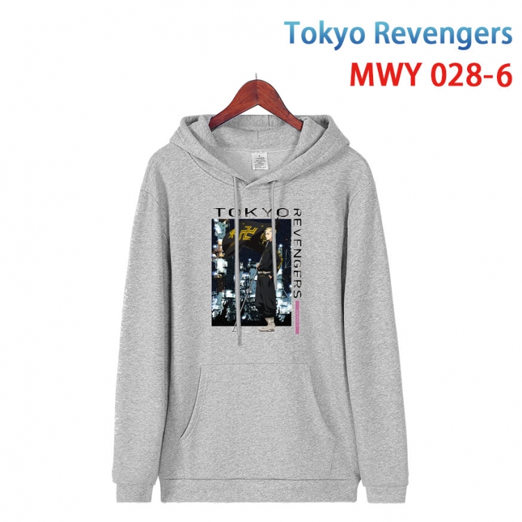 Tokyo Revengers  Pure cotton casual sweater with Hoodie  from S to 4XL  MWY 028 6