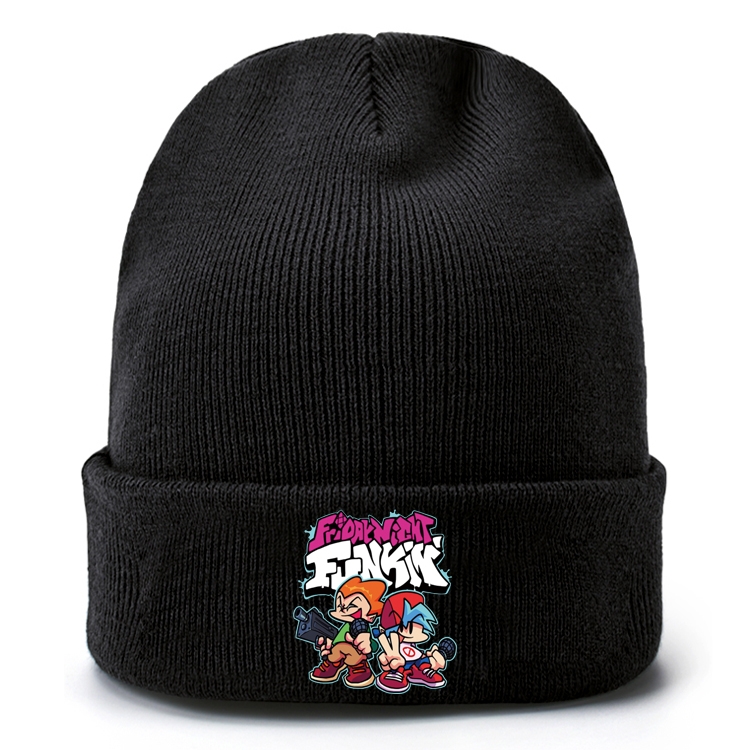 Friday Night Funkin Anime knitted hat woolen hat