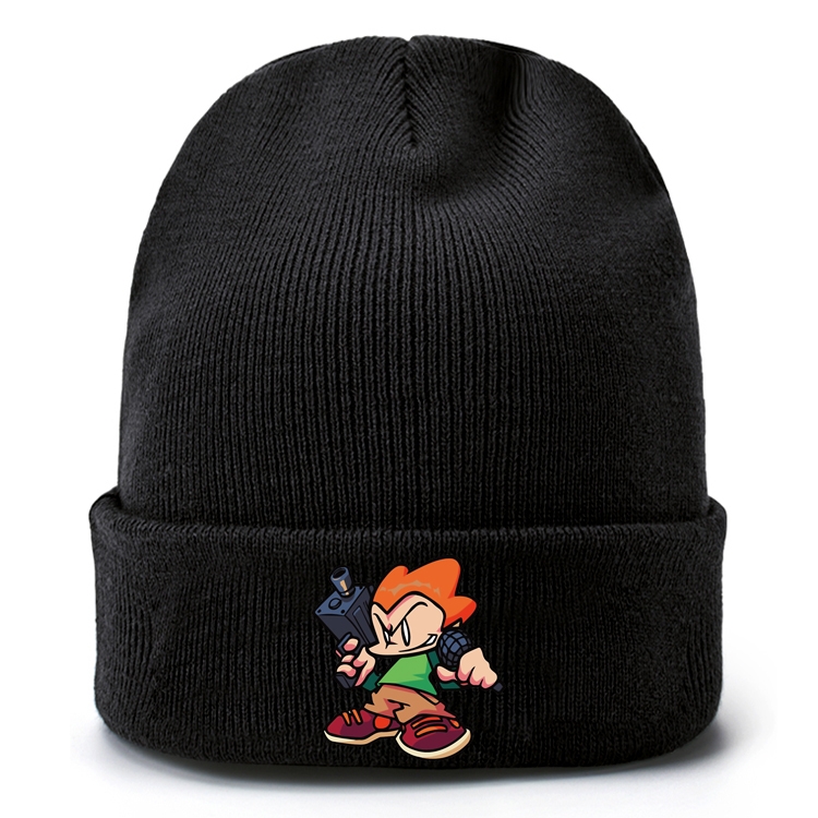 Friday Night Funkin Anime knitted hat woolen hat