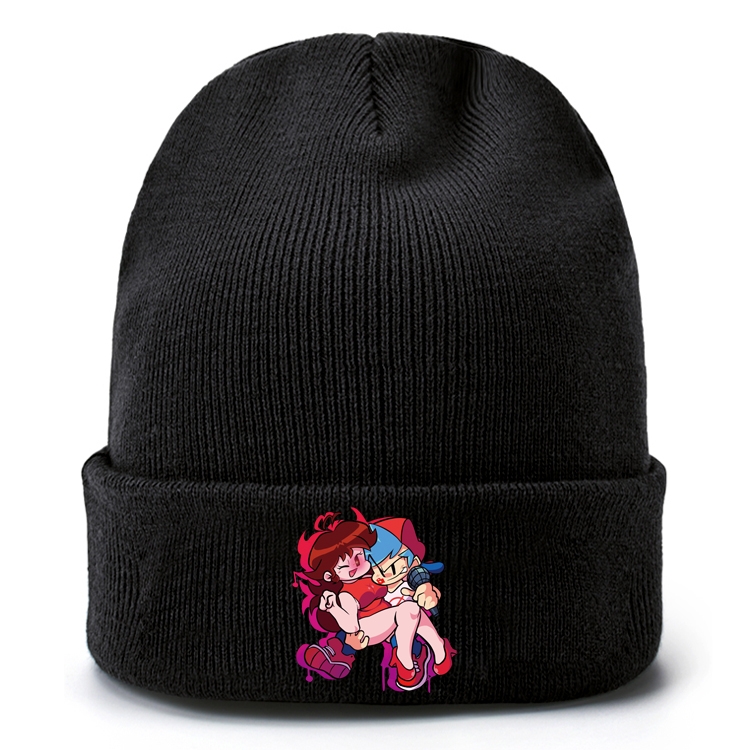 Friday Night Funkin Anime knitted hat woolen hat