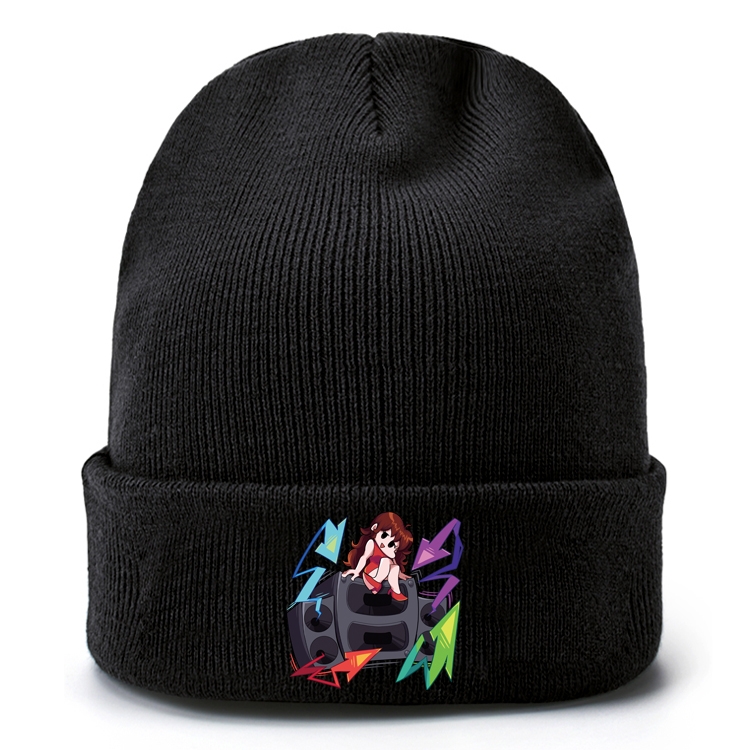 Friday Night Funkin Anime knitted hat woolen hat