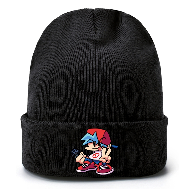 Friday Night Funkin Anime knitted hat woolen hat