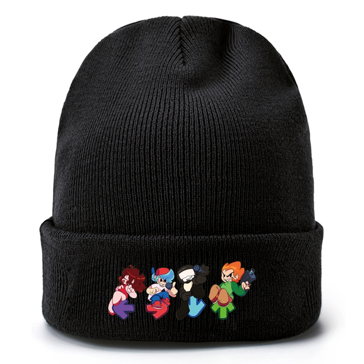 Friday Night Funkin Anime knitted hat woolen hat