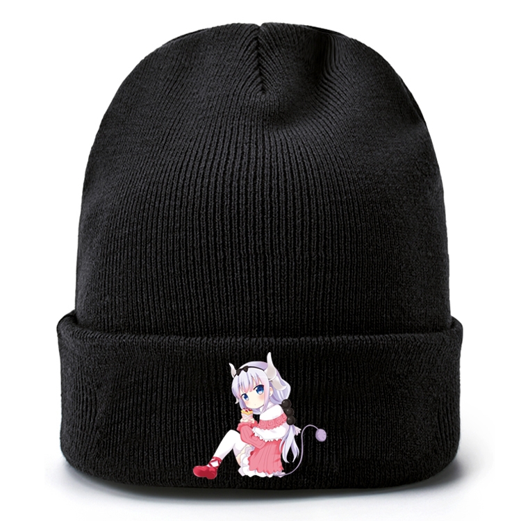 Miss Kobayashis Dragon Maid  Anime knitted hat woolen hat