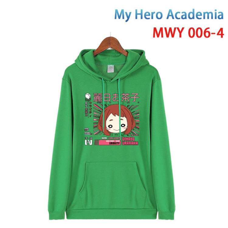 My Hero Academia Pure cotton casual sweater with Hoodie  from S to 4XL  MWY 006 4