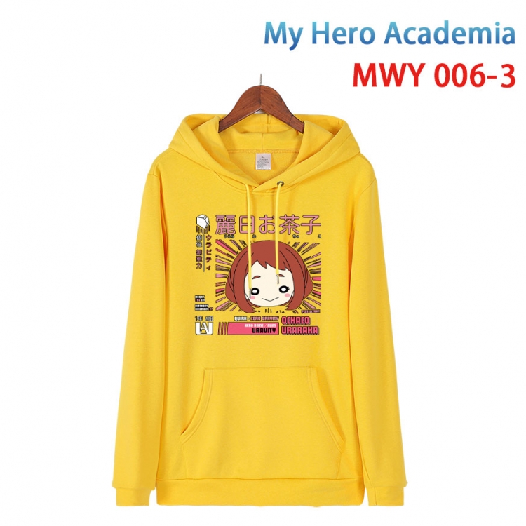 My Hero Academia Pure cotton casual sweater with Hoodie  from S to 4XL  MWY 006 3