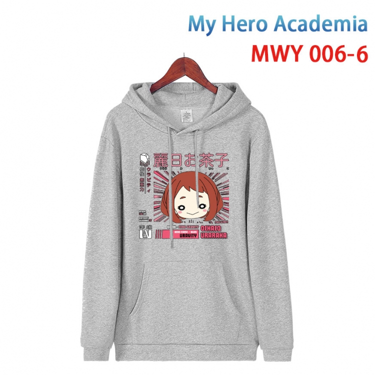 My Hero Academia Pure cotton casual sweater with Hoodie  from S to 4XL  MWY 006 6