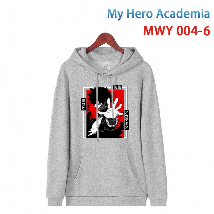 My Hero Academia Pure cotton casual sweater with Hoodie  from S to 4XL  MWY 004 6