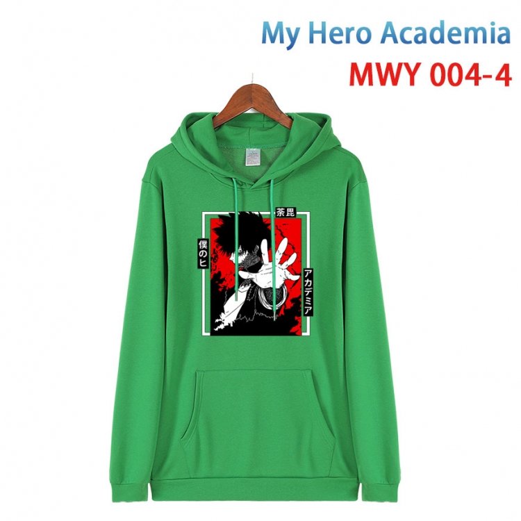 My Hero Academia Pure cotton casual sweater with Hoodie  from S to 4XL  MWY 004 4