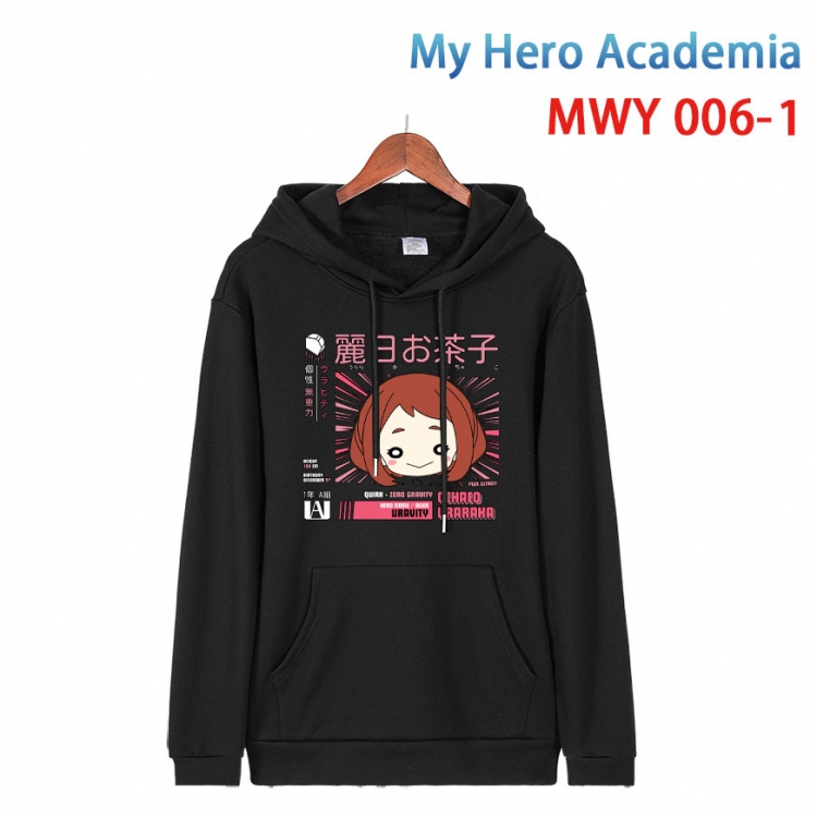 My Hero Academia Pure cotton casual sweater with Hoodie  from S to 4XL  MWY 006 1