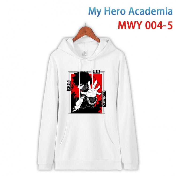 My Hero Academia Pure cotton casual sweater with Hoodie  from S to 4XL MWY 004 5