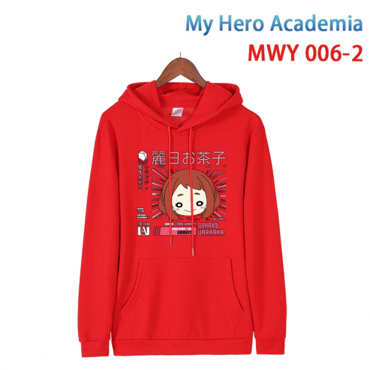 My Hero Academia Pure cotton casual sweater with Hoodie  from S to 4XL  MWY 006 2