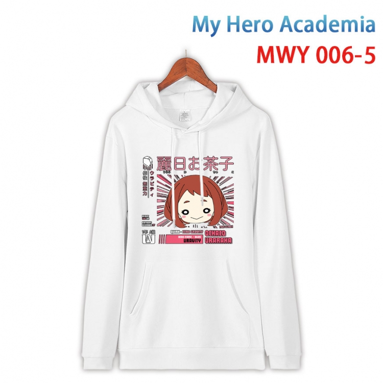 My Hero Academia Pure cotton casual sweater with Hoodie  from S to 4XL  MWY 006 5