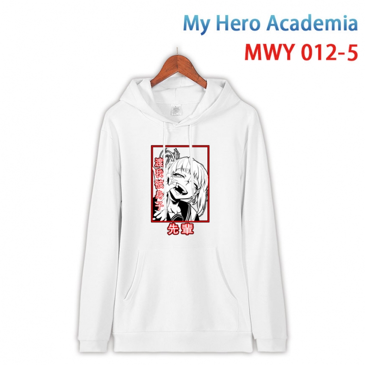 My Hero Academia Pure cotton casual sweater with Hoodie from S to 4XL  MWY 012 5