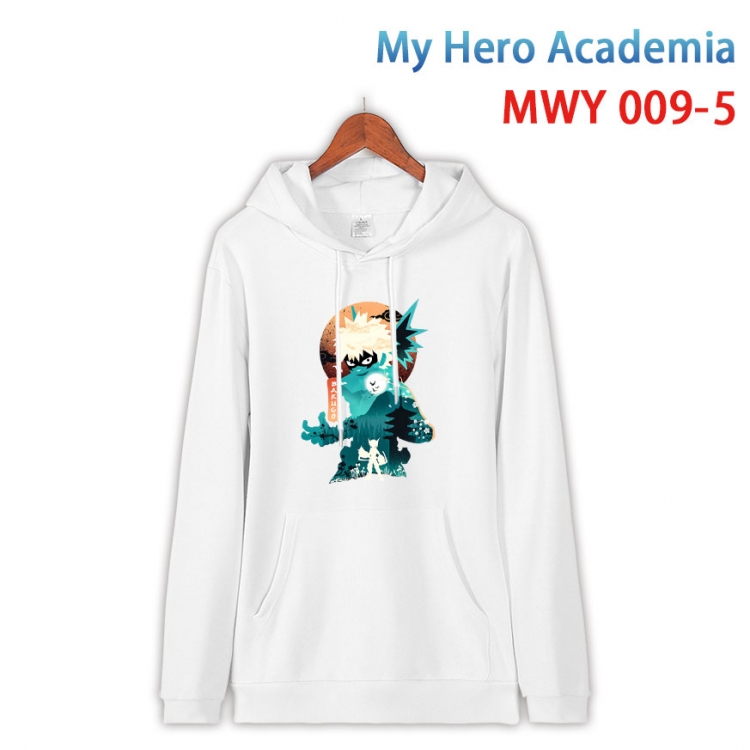 My Hero Academia Pure cotton casual sweater with Hoodie from S to 4XL MWY 009 5