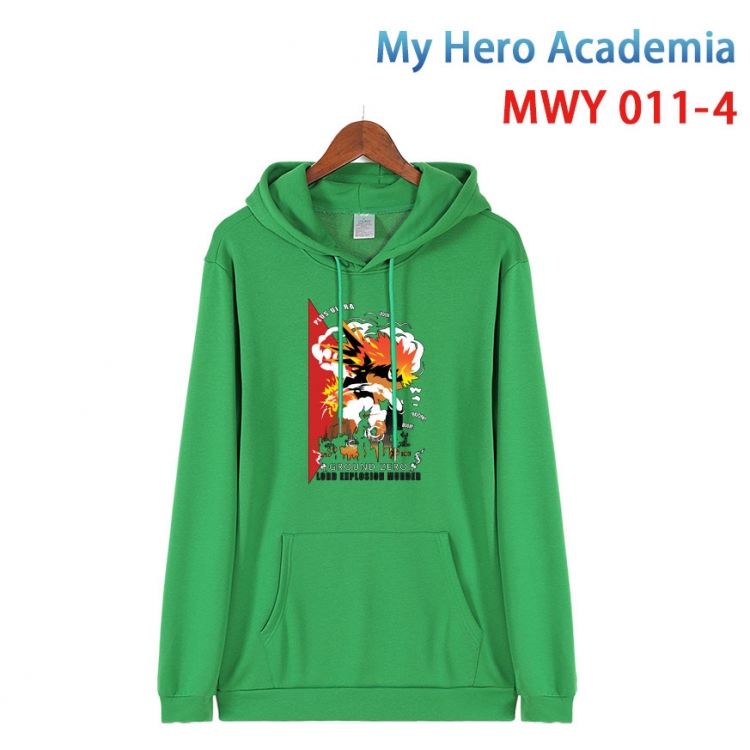 My Hero Academia Pure cotton casual sweater with Hoodie from S to 4XL  MWY 011 4