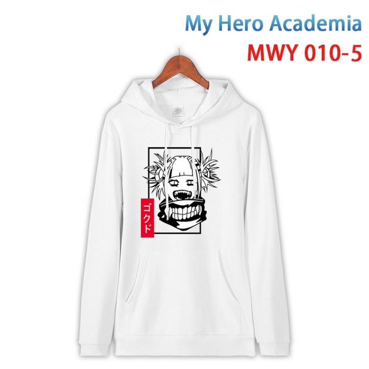 My Hero Academia Pure cotton casual sweater with Hoodie from S to 4XL MWY 010 5