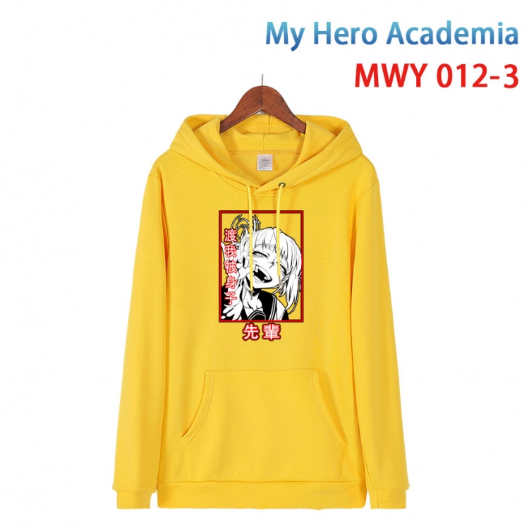 My Hero Academia Pure cotton casual sweater with Hoodie from S to 4XL  MWY 012 3