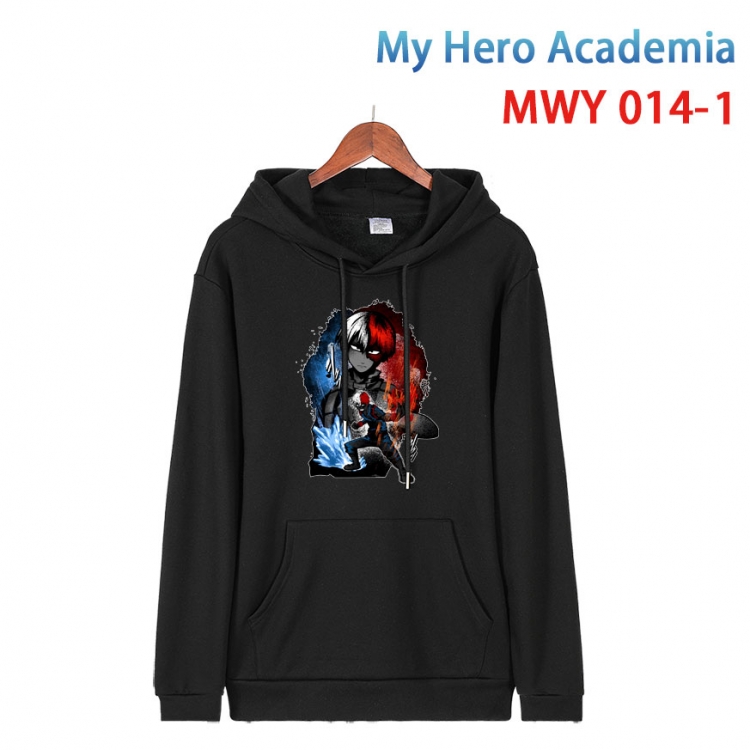 My Hero Academia Pure cotton casual sweater with Hoodie from S to 4XL MWY 014 1